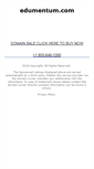 Mobile Screenshot of edumentum.com